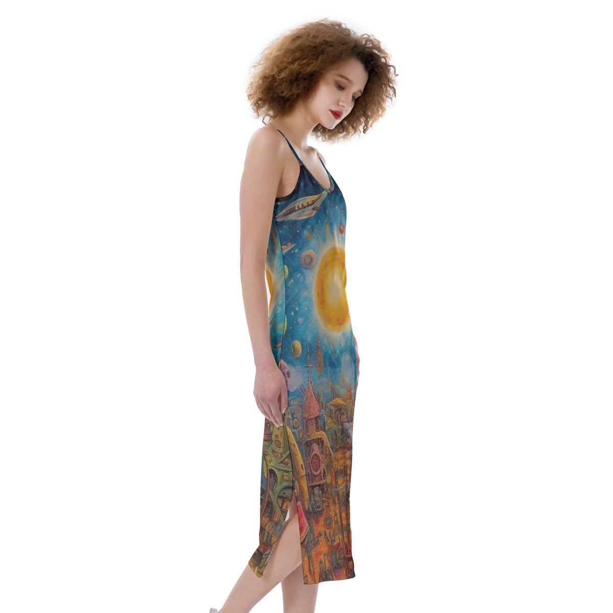 All-Over Print Women's Cami Dress