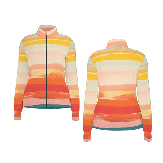 All-Over Print Women's Long Sleeve Thumbhole Jacket