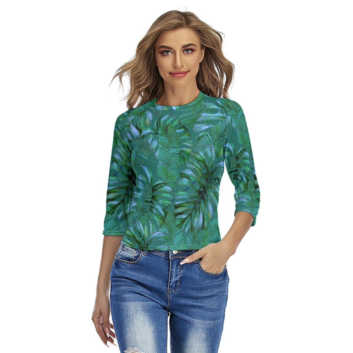 All-Over Print Women's Raglan Sleeves T-shirts