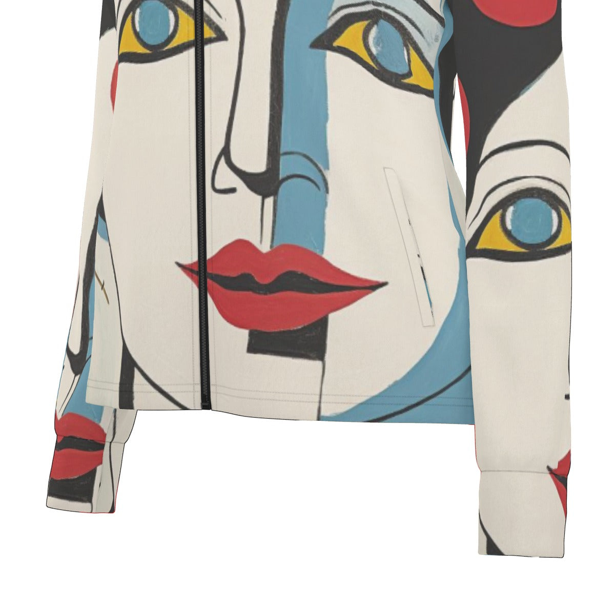 All-Over Print Women's Long Sleeve Thumbhole Jacket