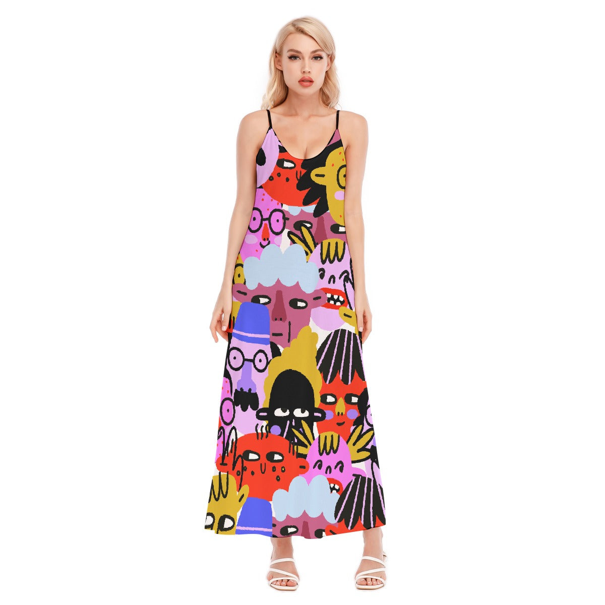 All-Over Print Women's Sling Dress