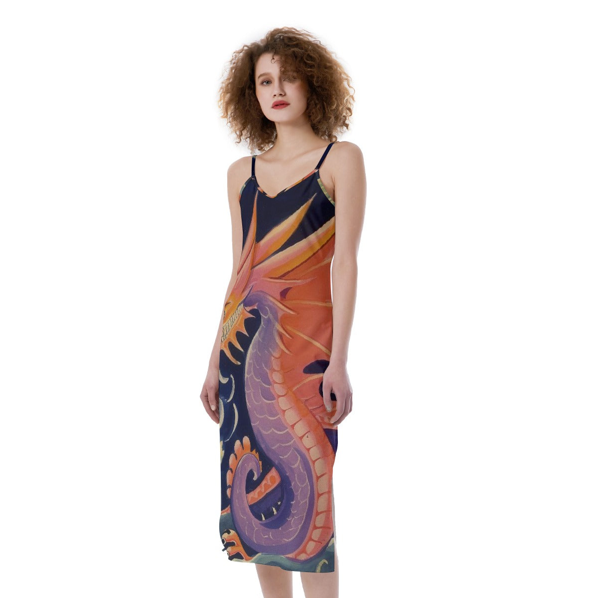 All-Over Print Women's Cami Dress