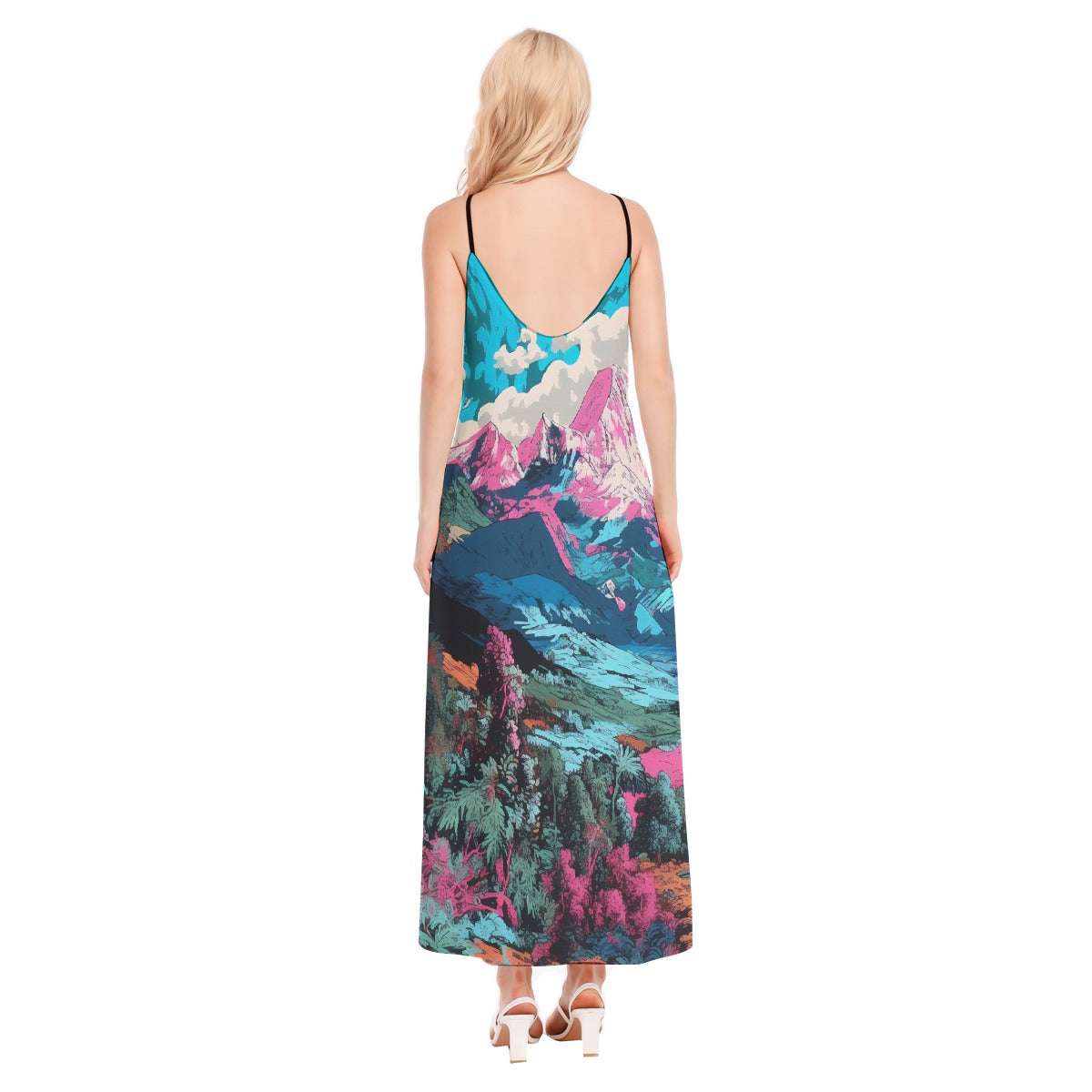 All-Over Print Women's Sling Dress