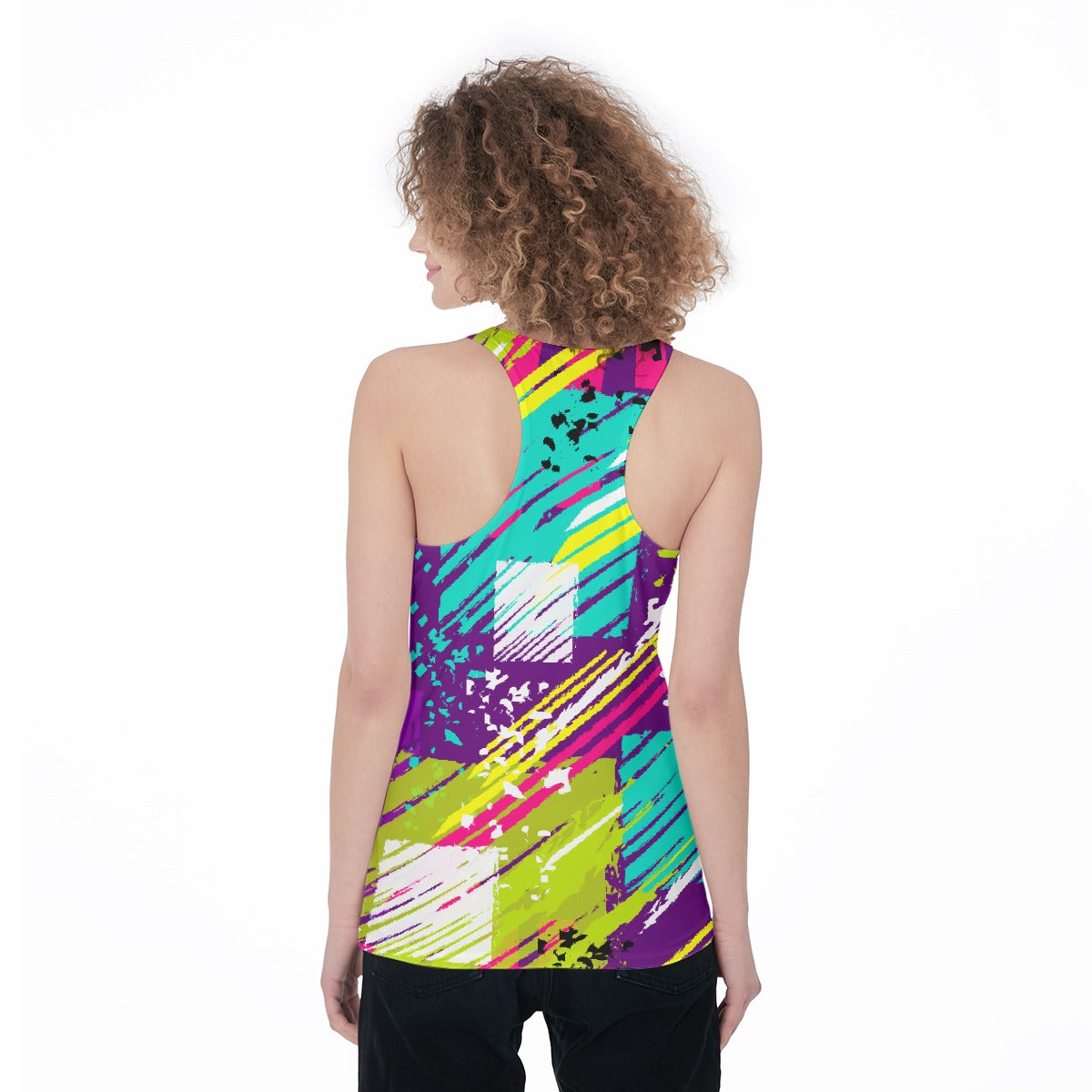 All-Over Print Women's Racerback Tank Top