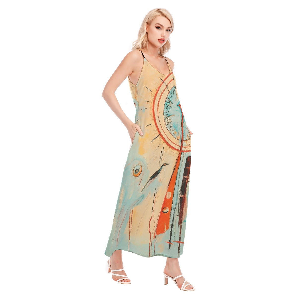 All-Over Print Women's Sling Dress