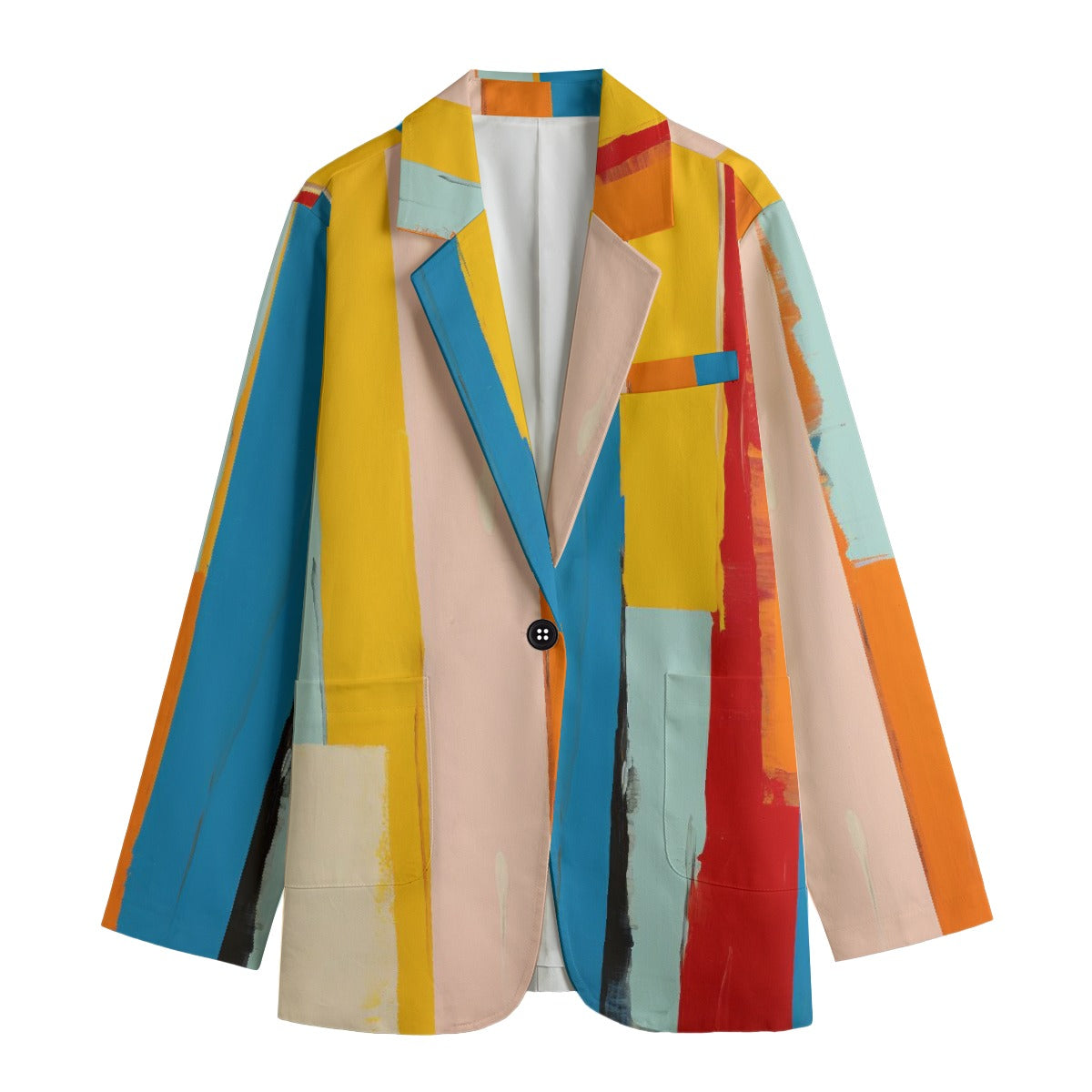 All-Over Print Women's Leisure Blazer