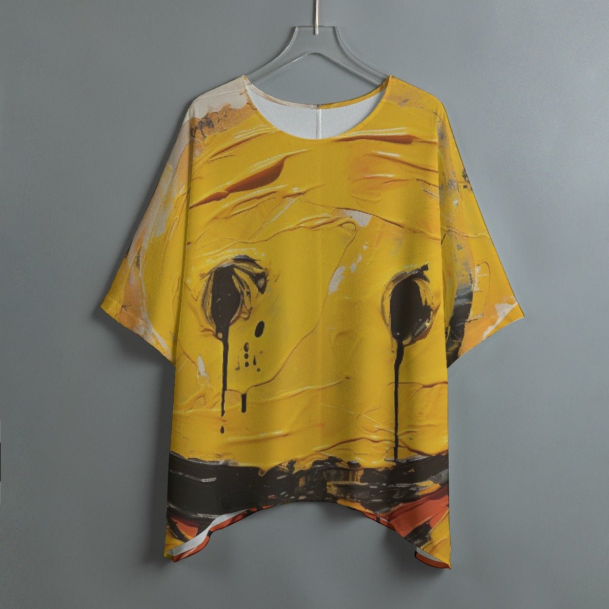 All-Over Print Women's Bat Sleeve Shirt