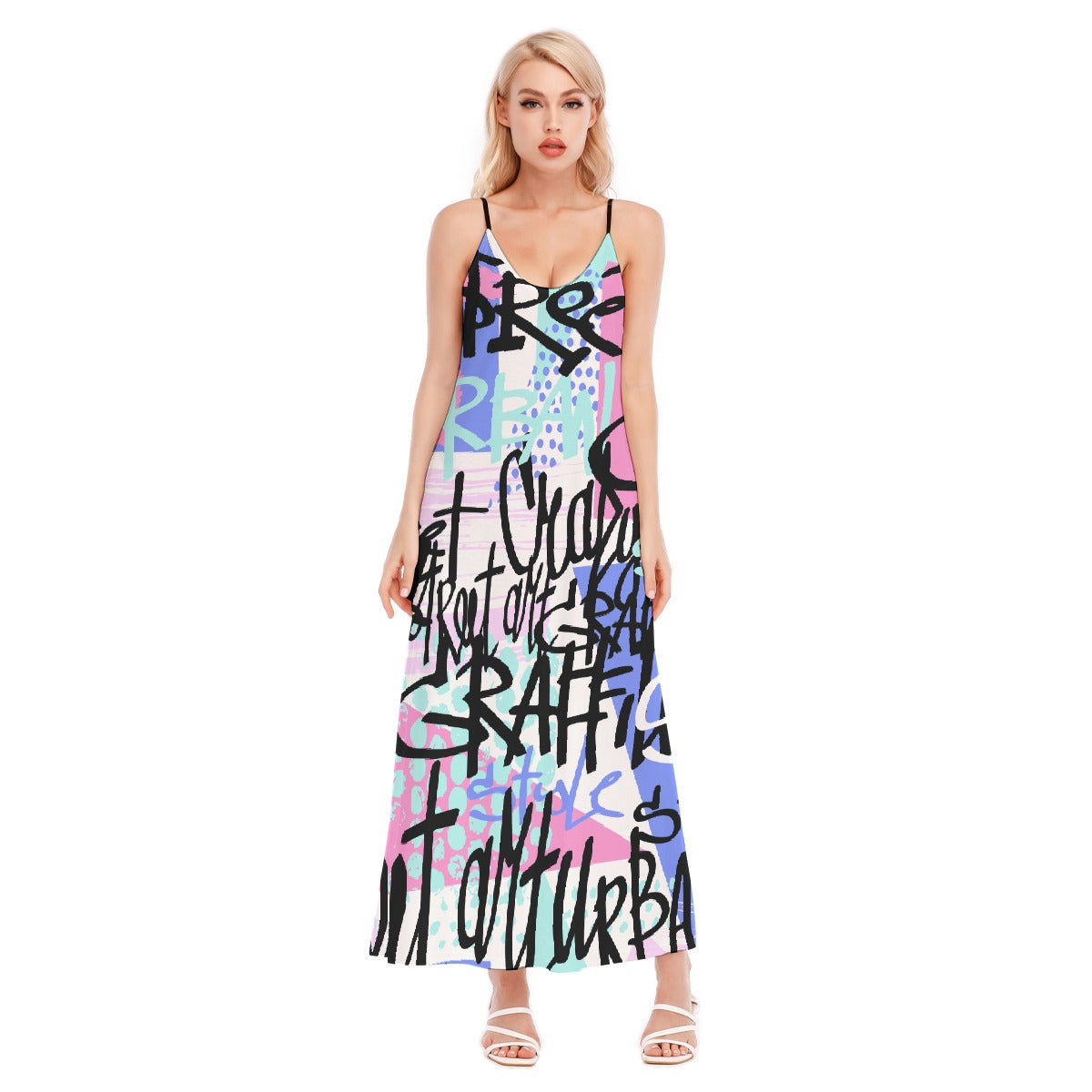 All-Over Print Women's Sling Dress