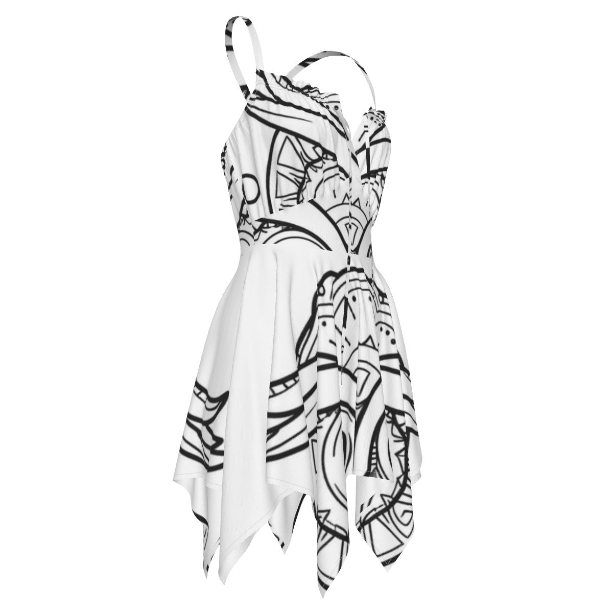 All-Over Print Women's Slip Dress