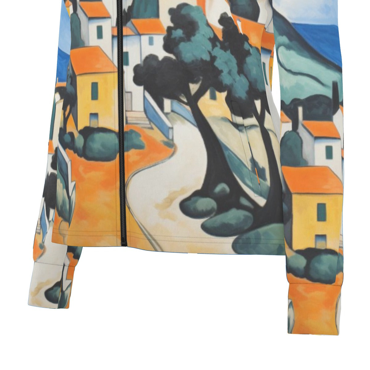 All-Over Print Women's Long Sleeve Thumbhole Jacket