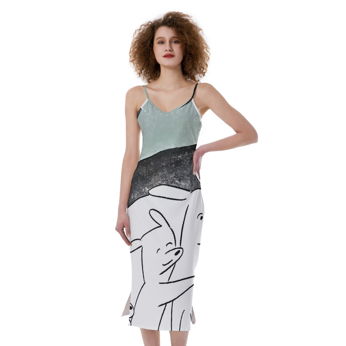 All-Over Print Women's Cami Dress