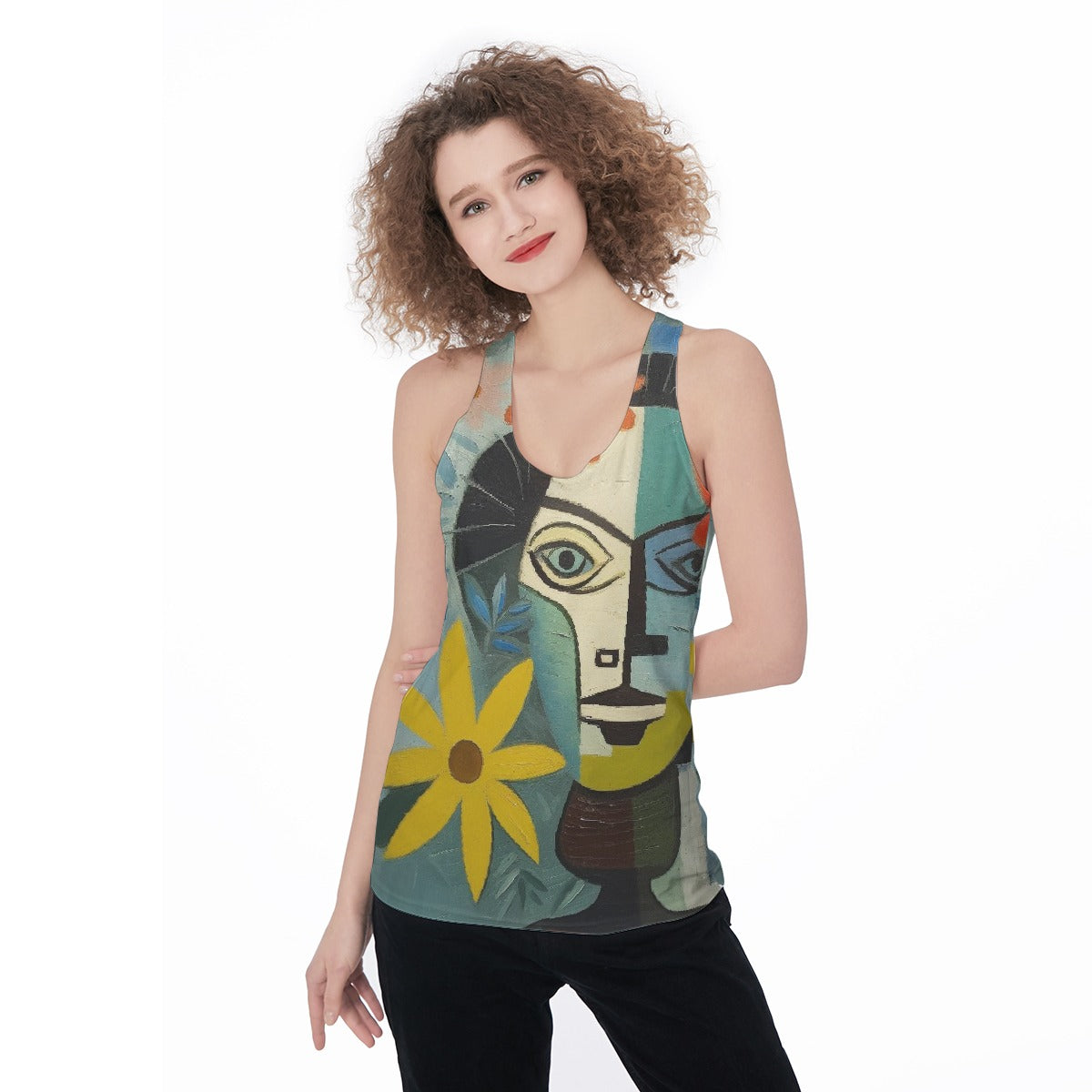 All-Over Print Women's Racerback Tank Top