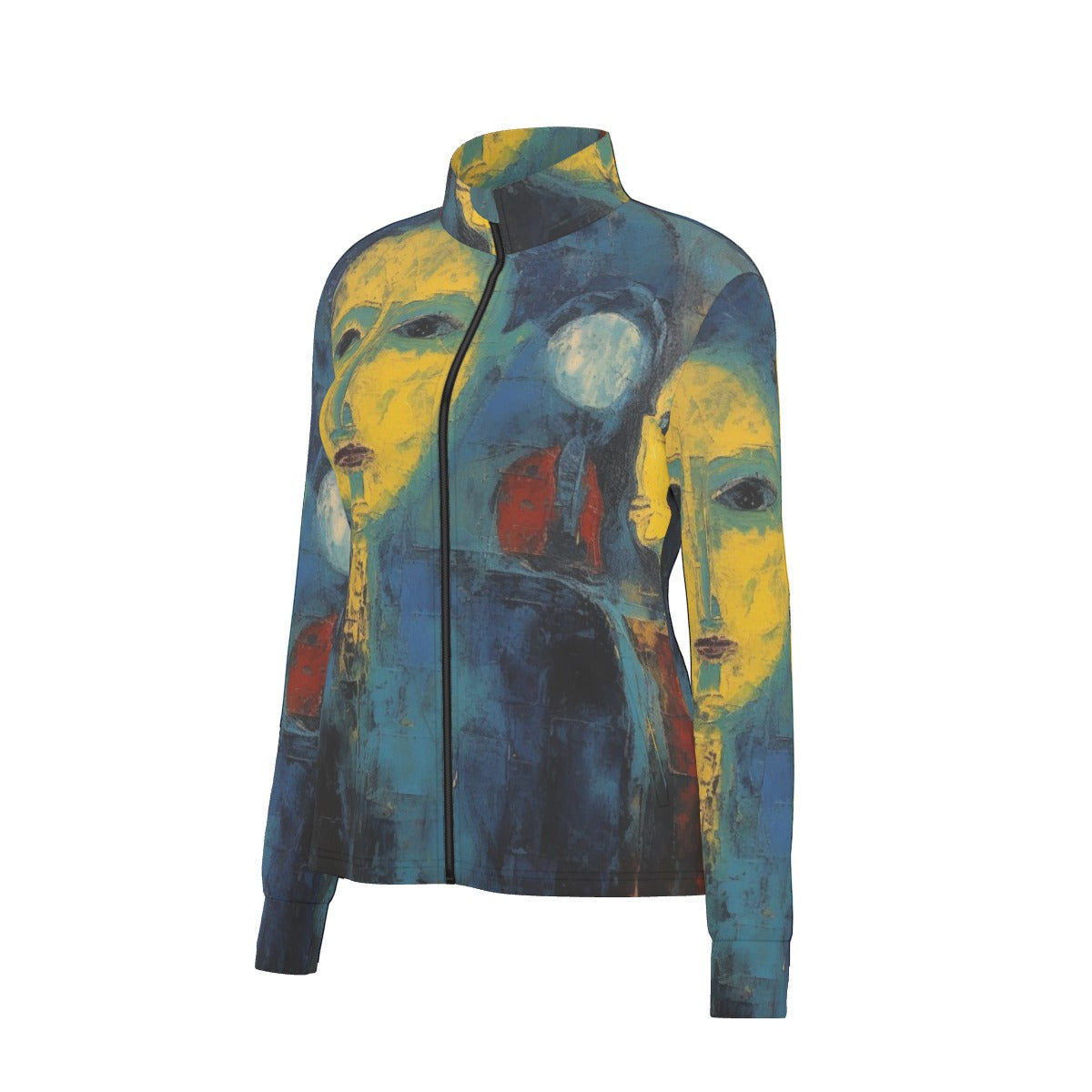 All-Over Print Women's Long Sleeve Thumbhole Jacket