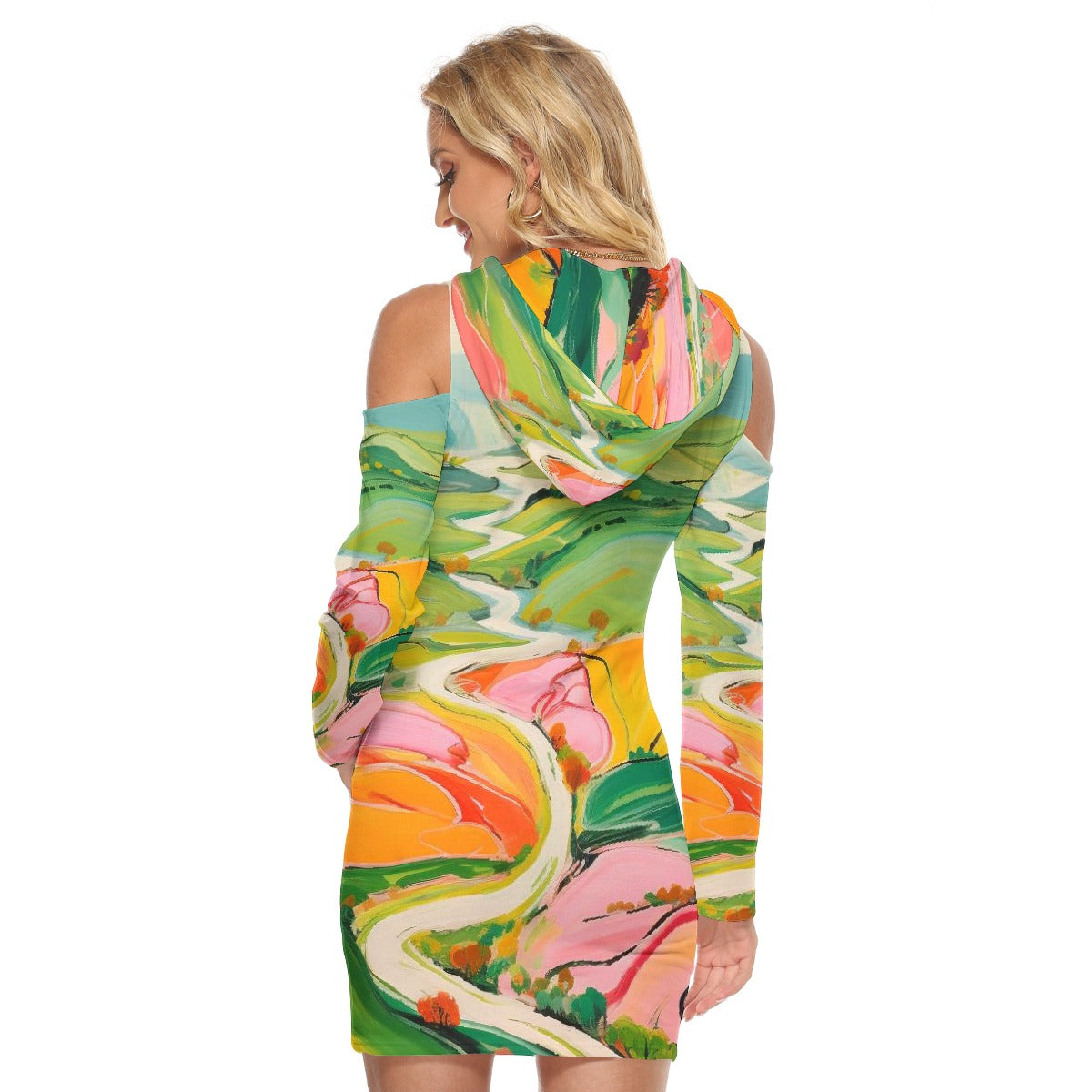 All-Over Print Women's Tight Dress
