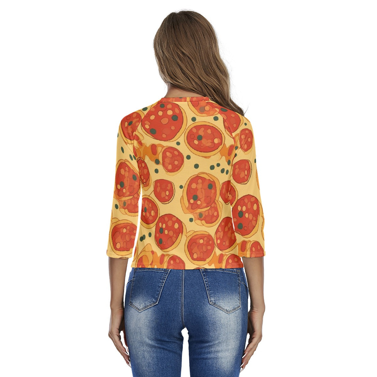 All-Over Print Women's Raglan Sleeves T-shirts