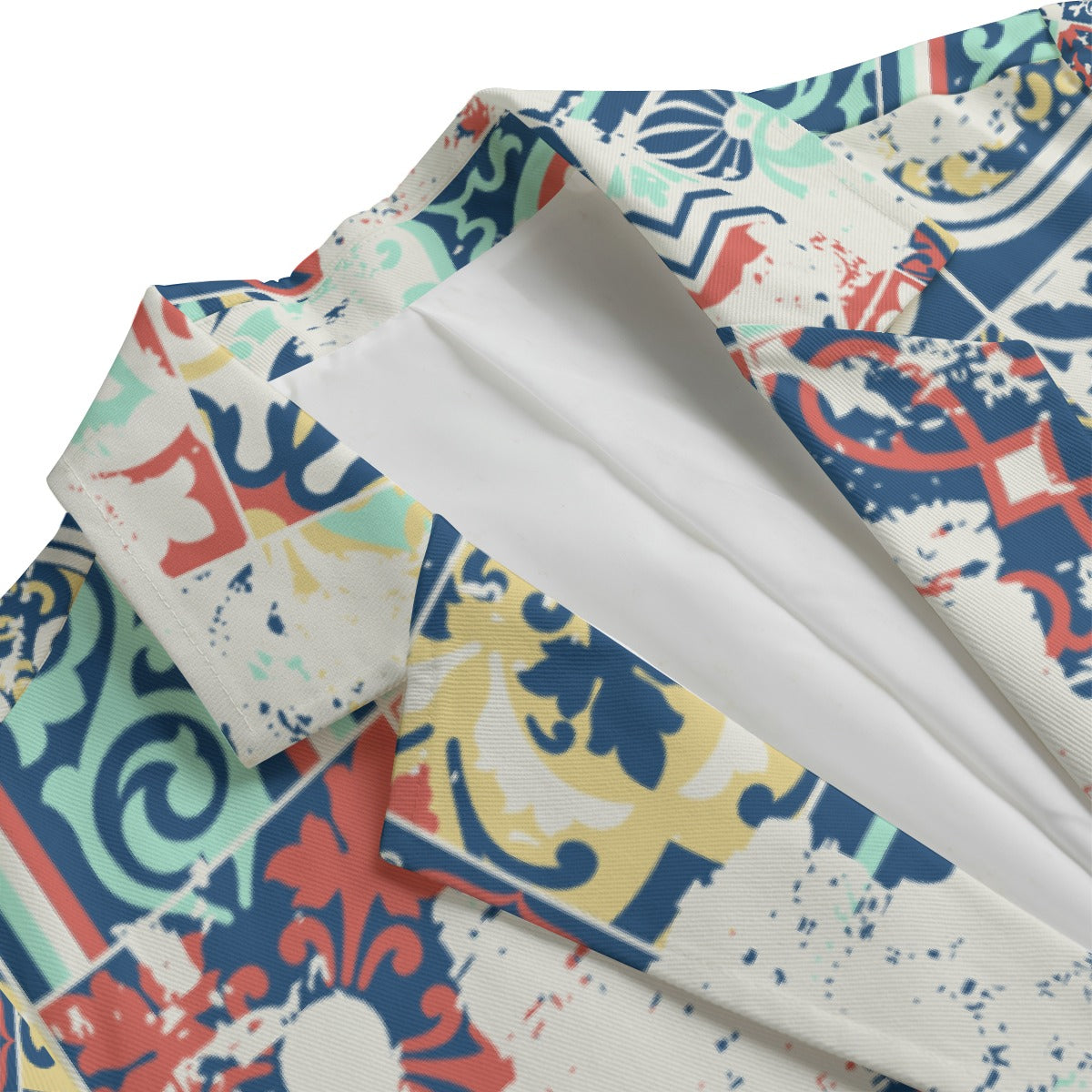 All-Over Print Women's Leisure Blazer