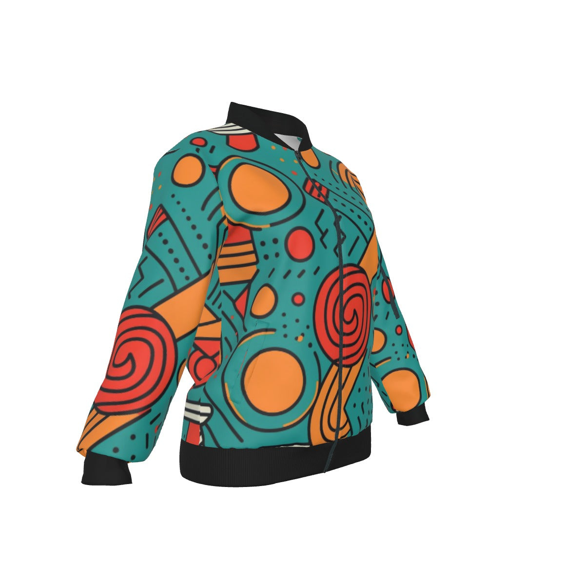 All-Over Print Women's Jacket