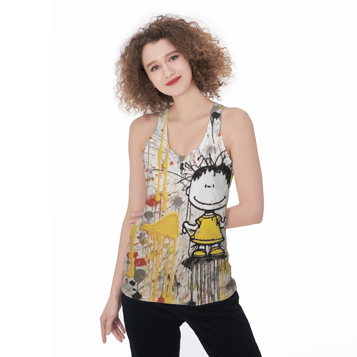 All-Over Print Women's Racerback Tank Top