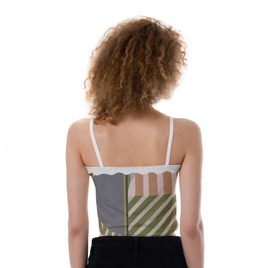 All-Over Print Women's Lace Camisole