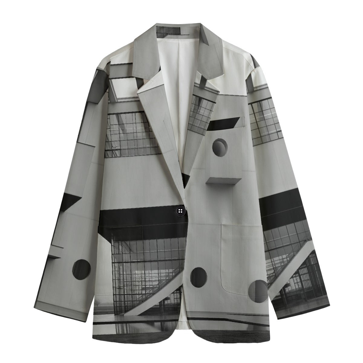 All-Over Print Women's Leisure Blazer