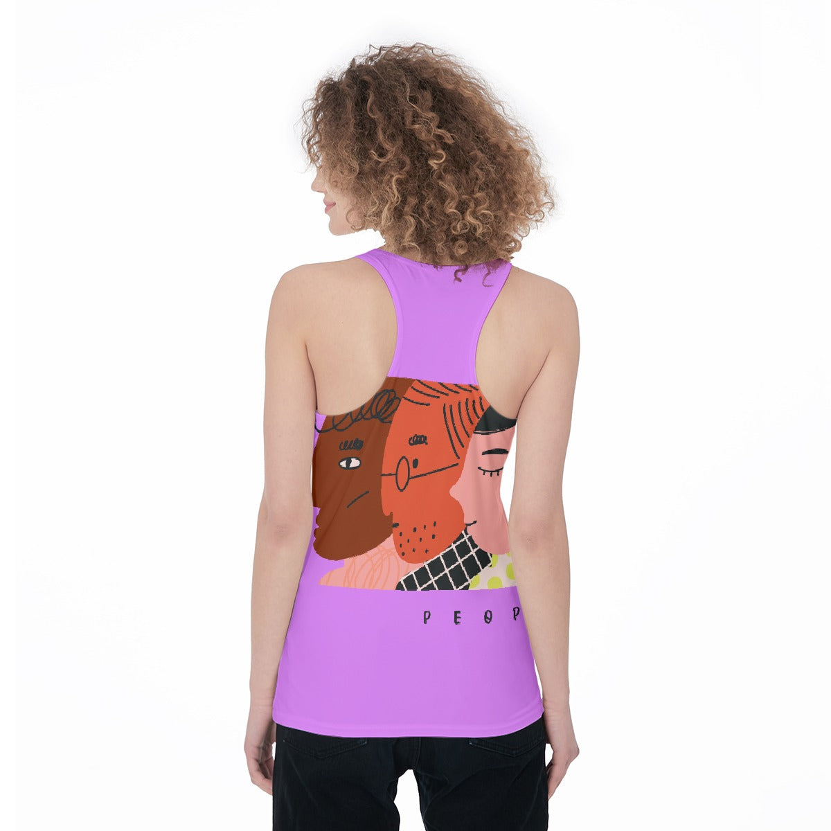 All-Over Print Women's Racerback Tank Top