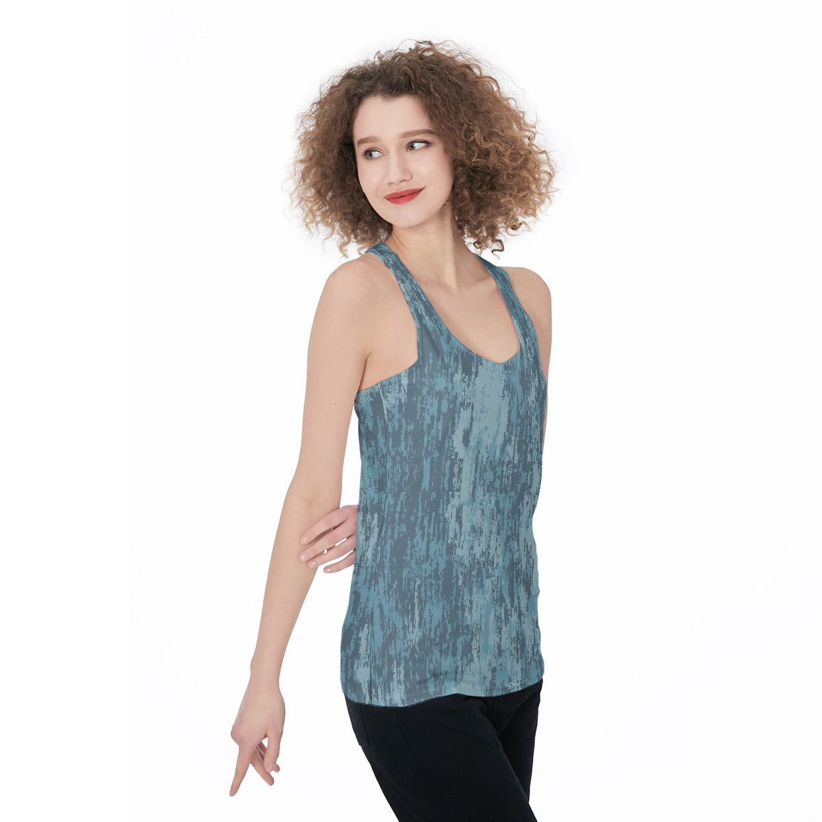 All-Over Print Women's Racerback Tank Top