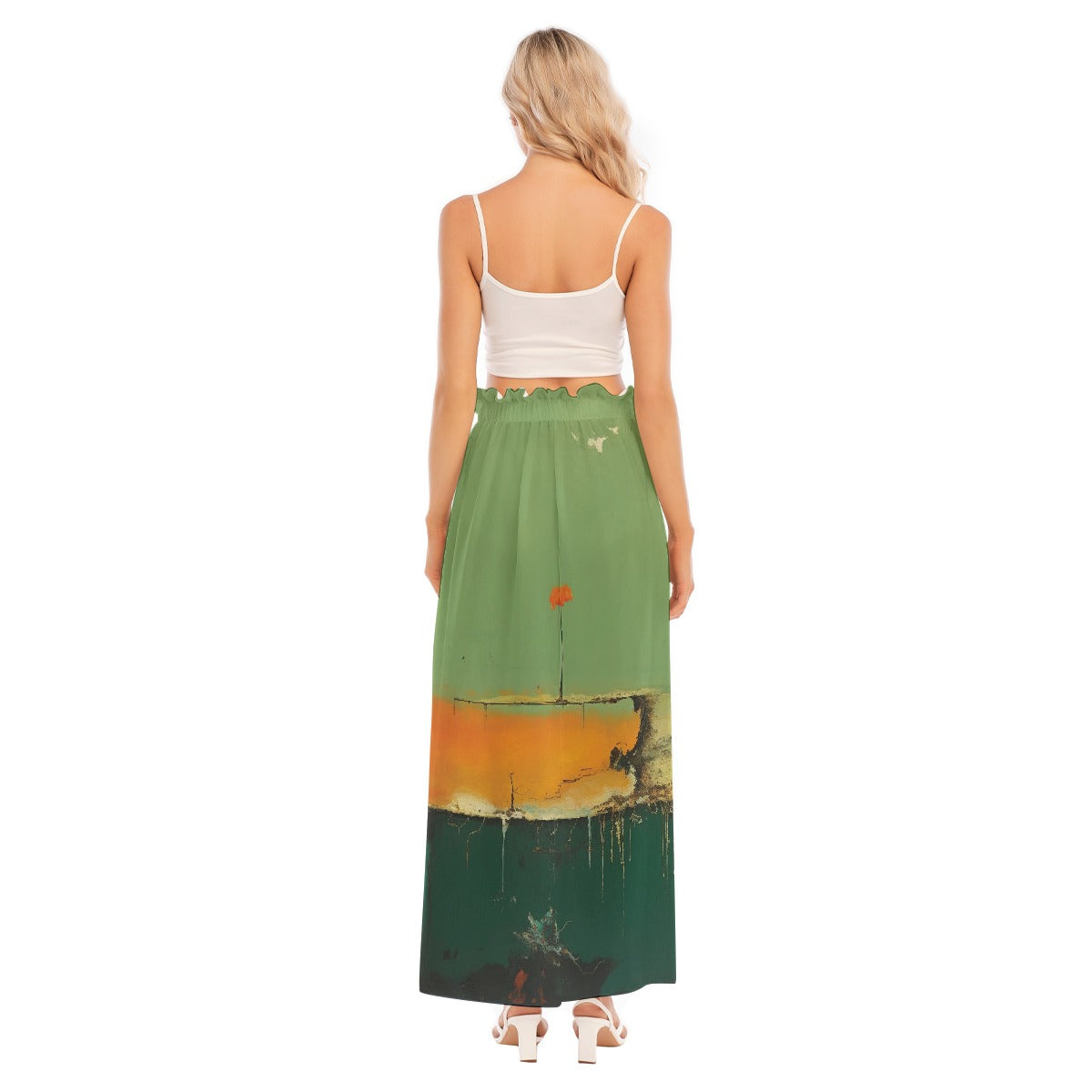All-Over Print Women's Side Split Skirt