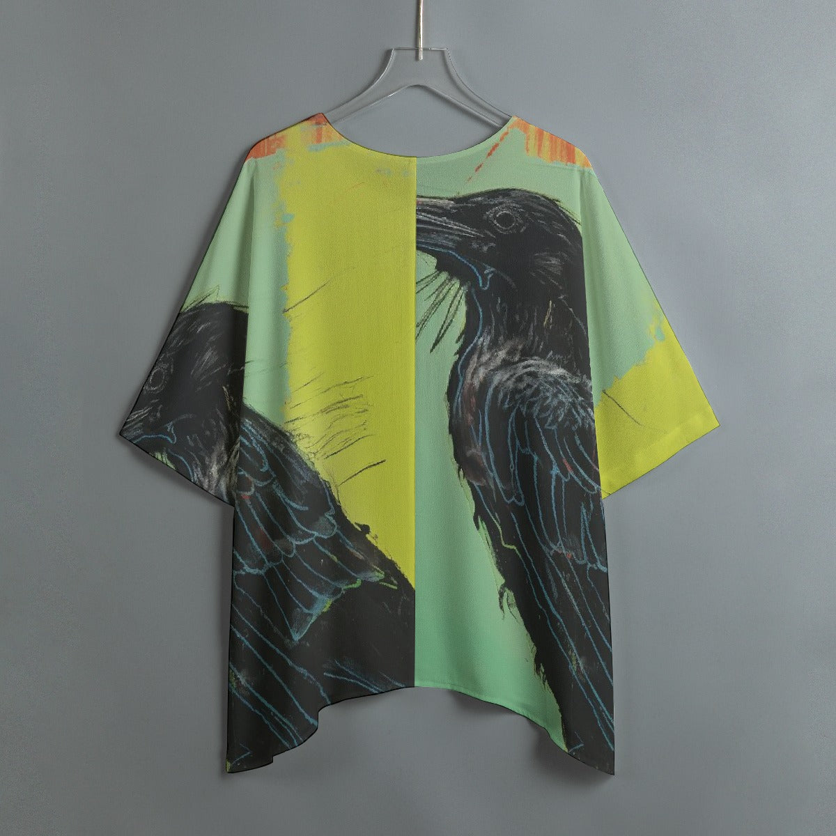 All-Over Print Women's Bat Sleeve Shirt