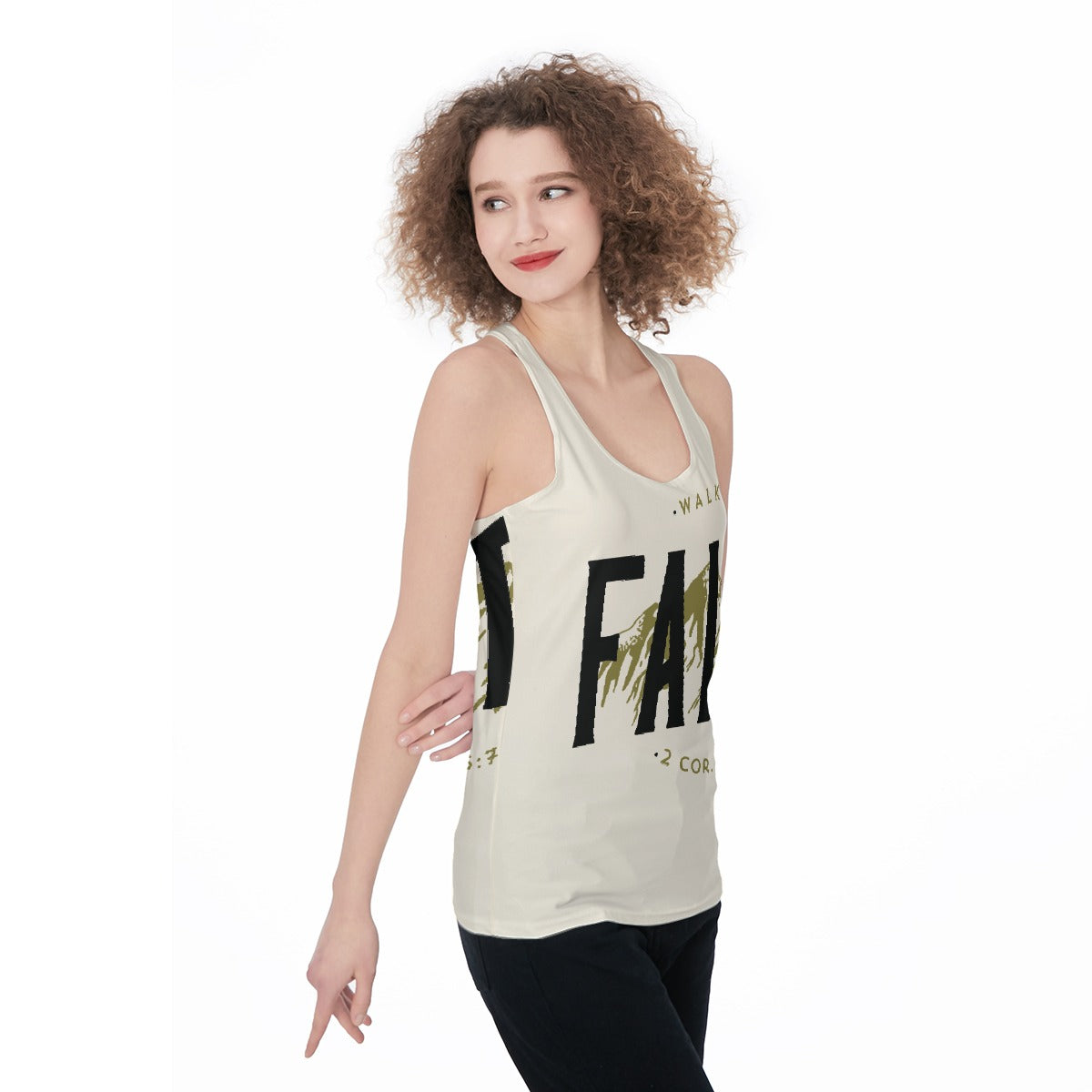 All-Over Print Women's Racerback Tank Top