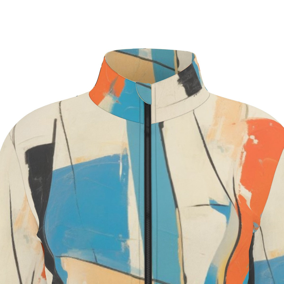 All-Over Print Women's Long Sleeve Thumbhole Jacket