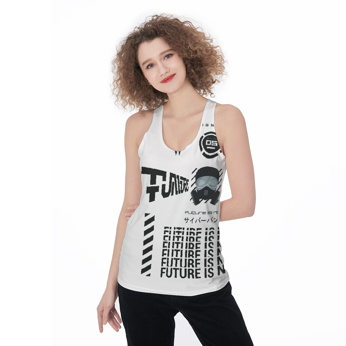 All-Over Print Women's Racerback Tank Top