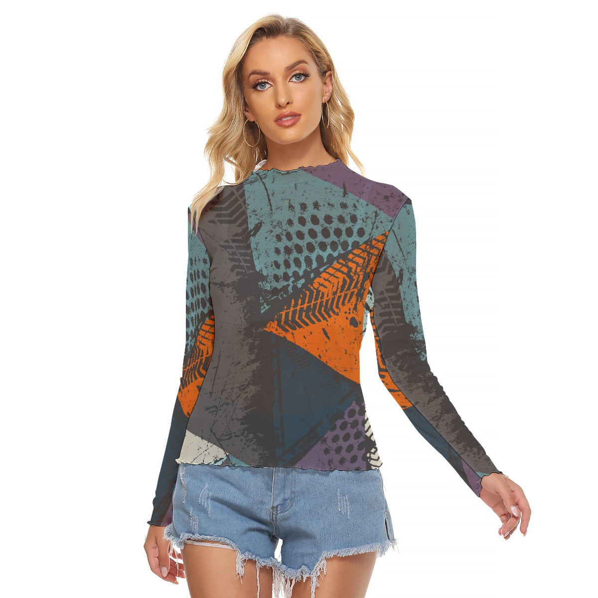 All-Over Print Women's Mesh T-shirt