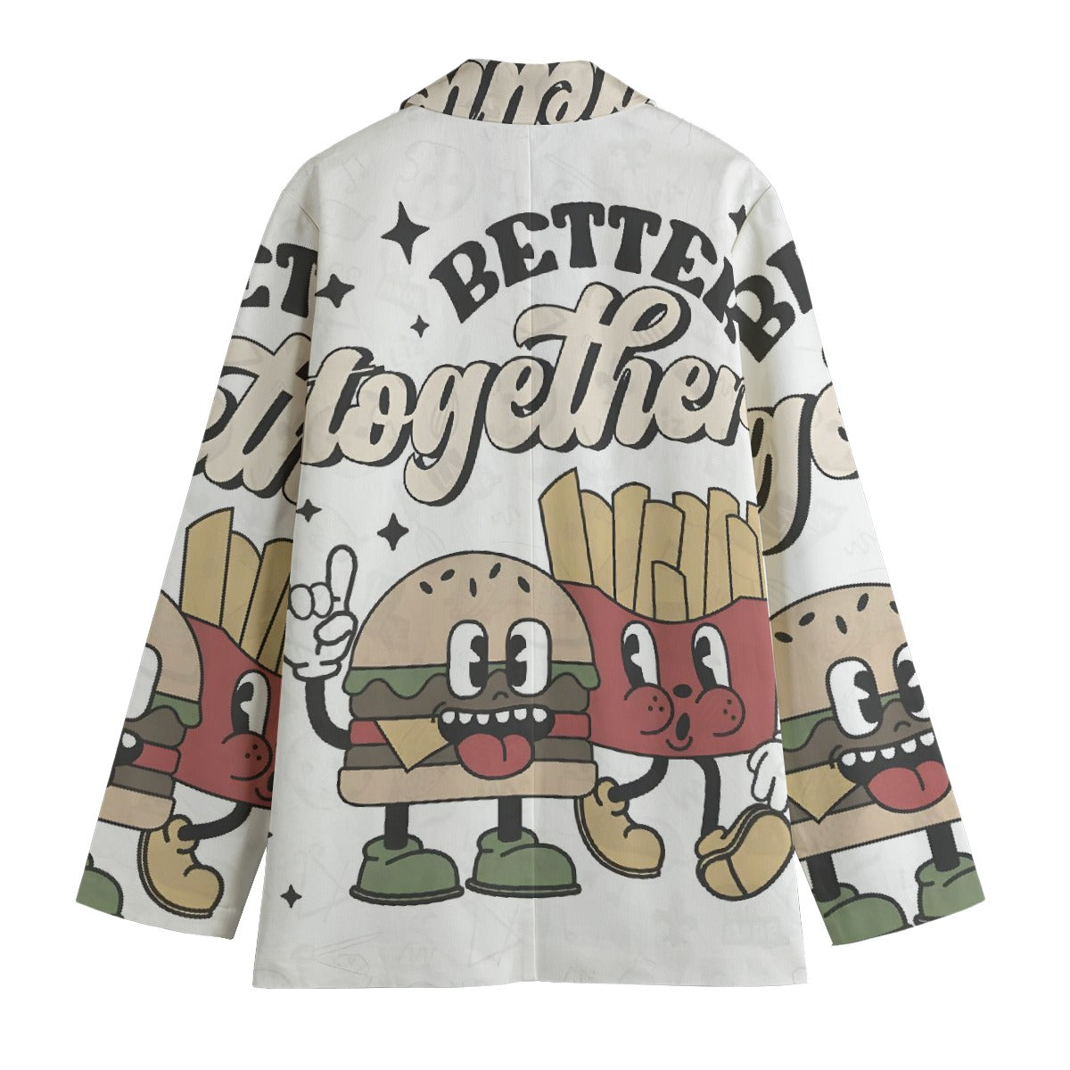 All-Over Print Women's Leisure Blazer