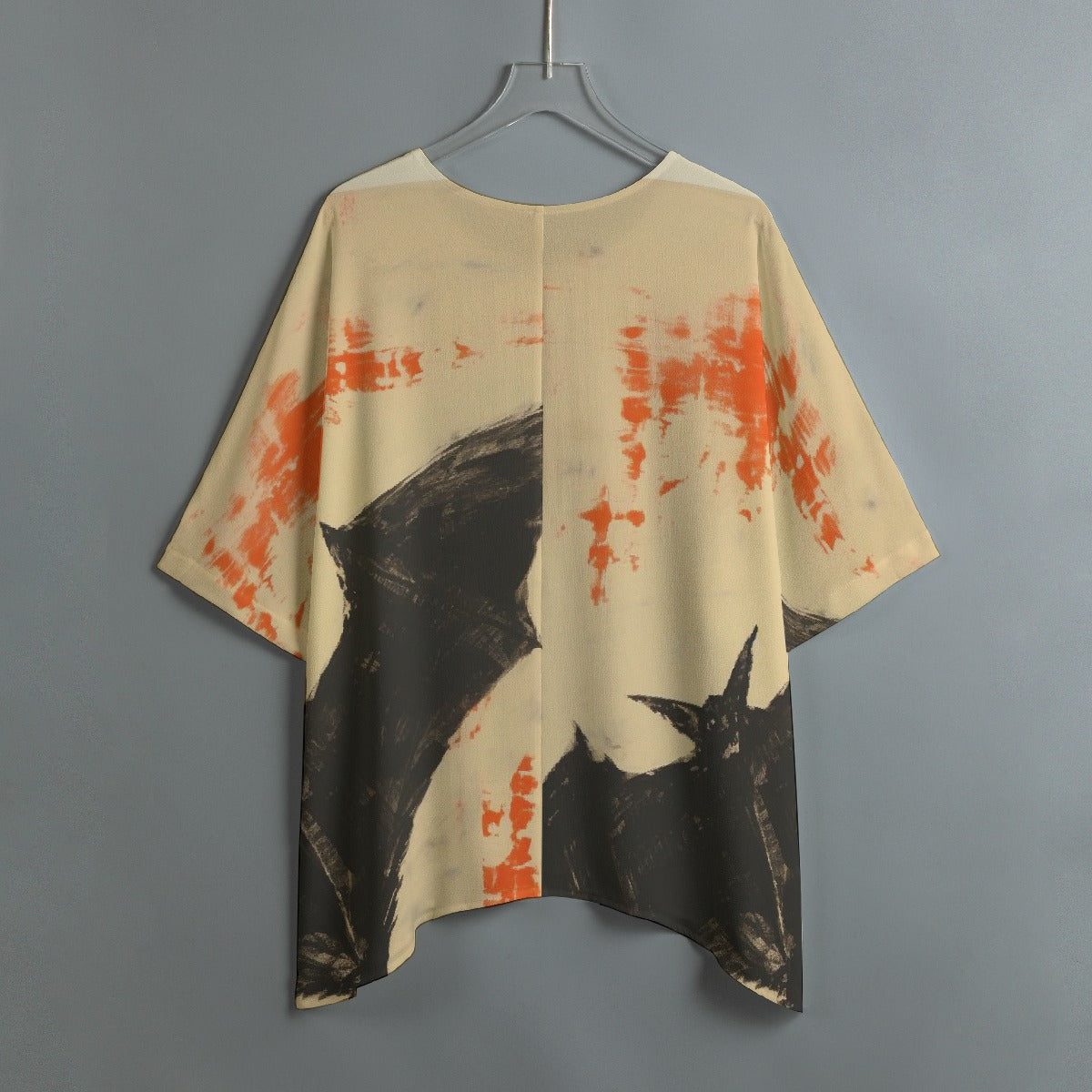 All-Over Print Women's Bat Sleeve Shirt