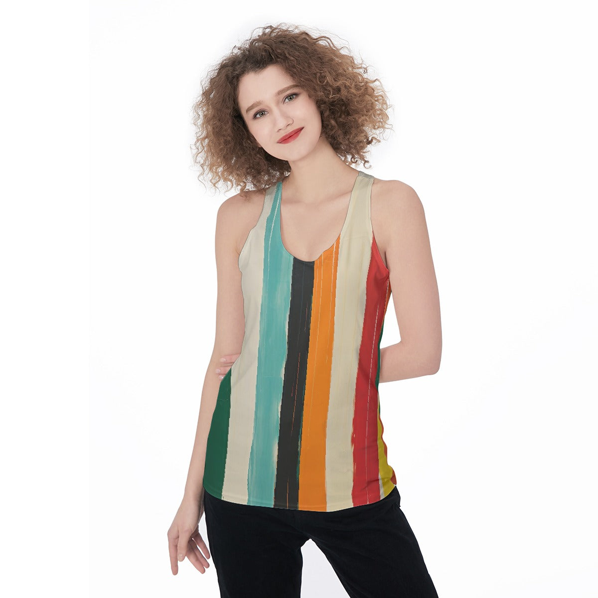 All-Over Print Women's Racerback Tank Top