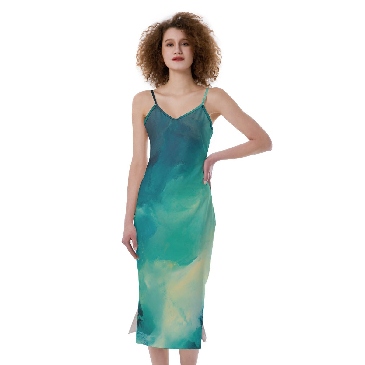 All-Over Print Women's Cami Dress