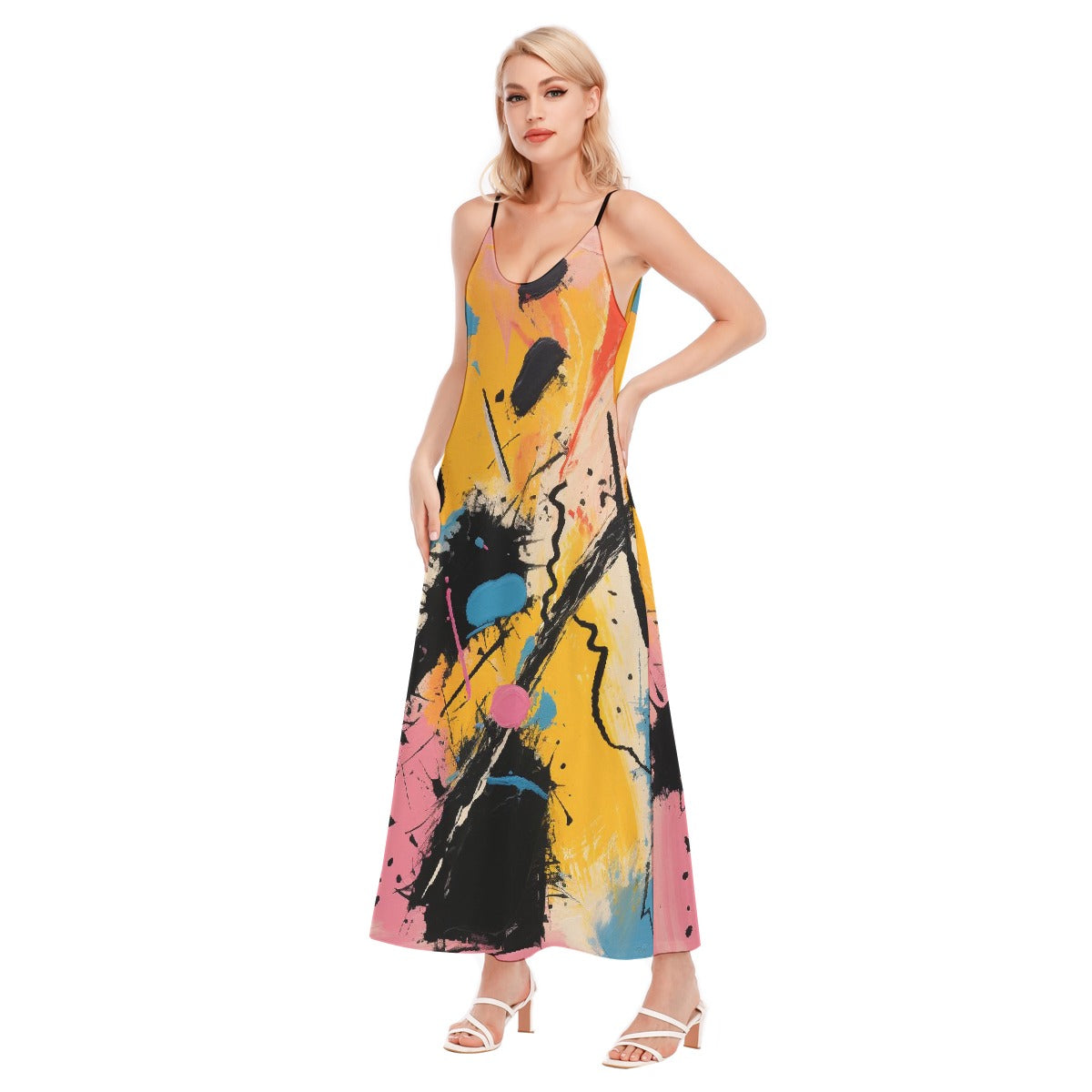 All-Over Print Women's Sling Dress