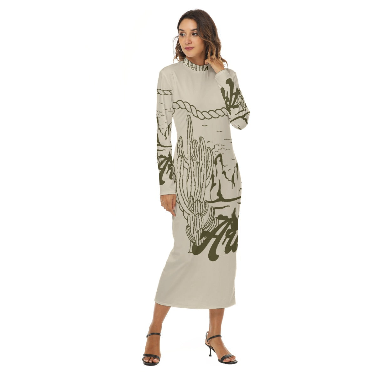 All-Over Print Women's Hip Dress