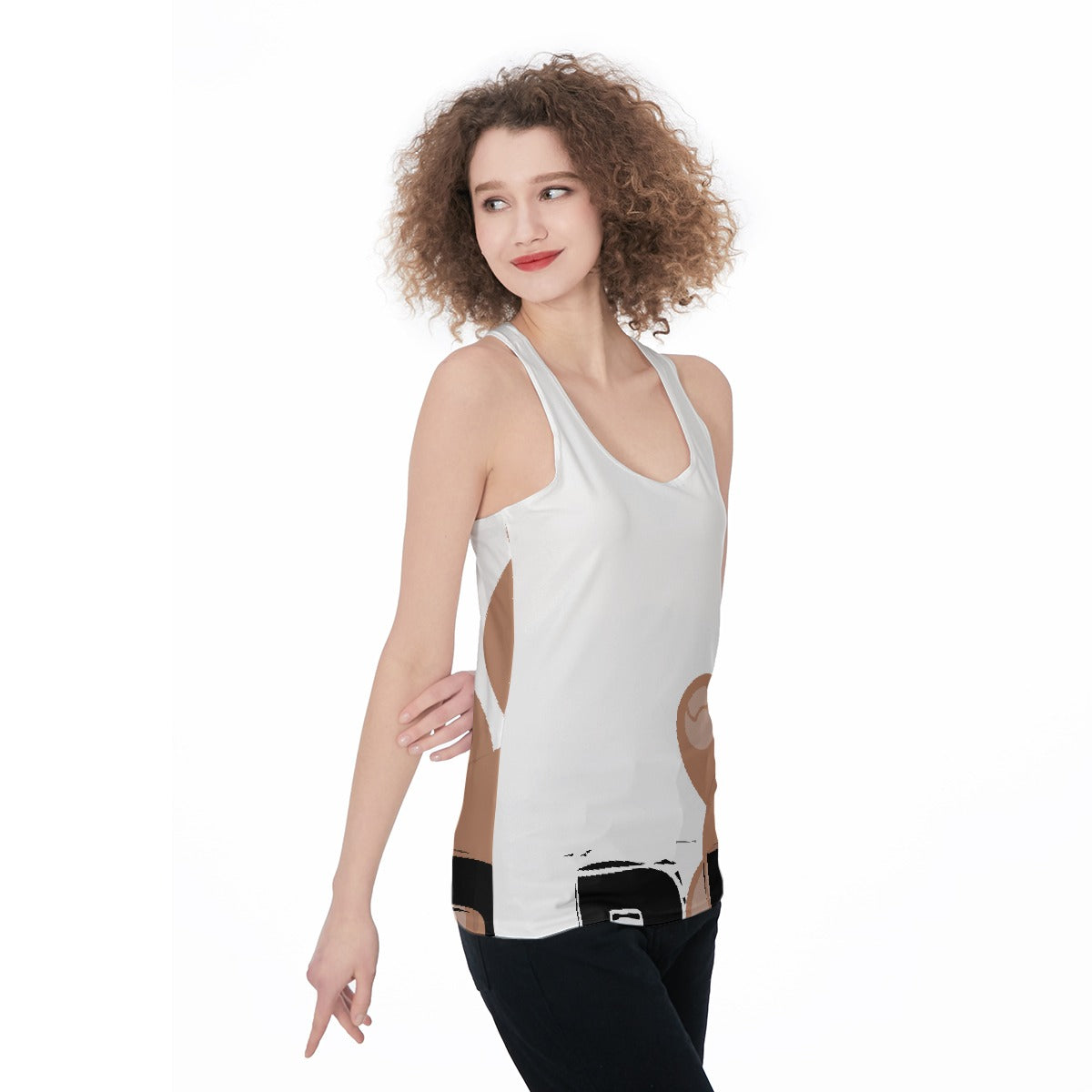 All-Over Print Women's Racerback Tank Top