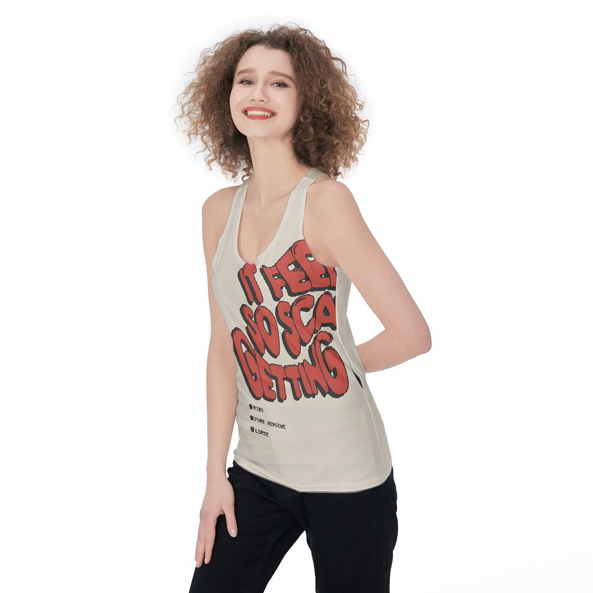 All-Over Print Women's Racerback Tank Top