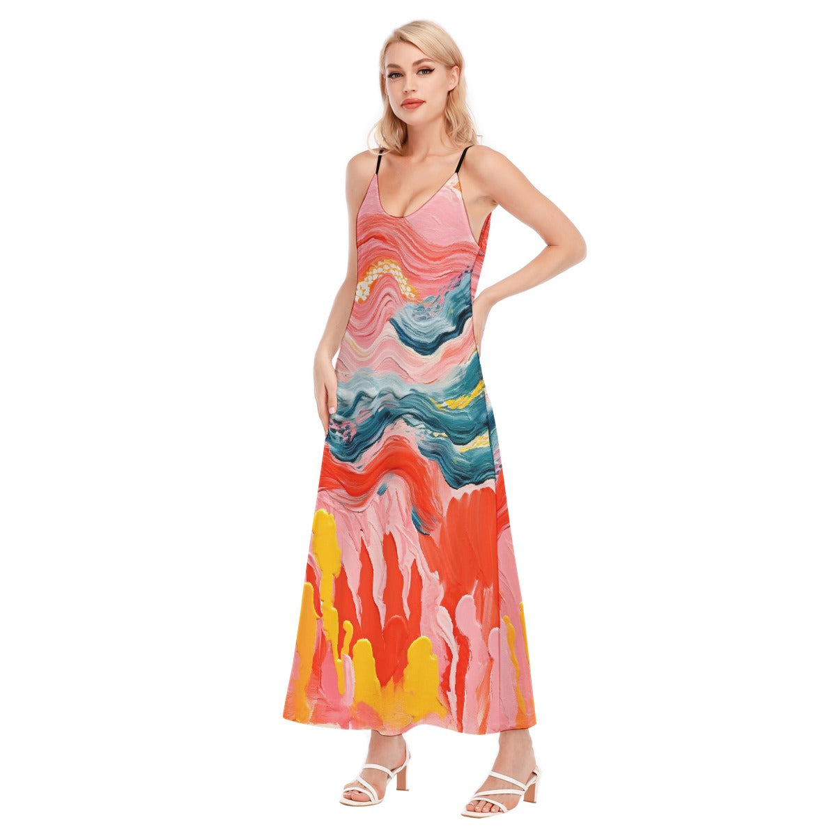 All-Over Print Women's Sling Dress