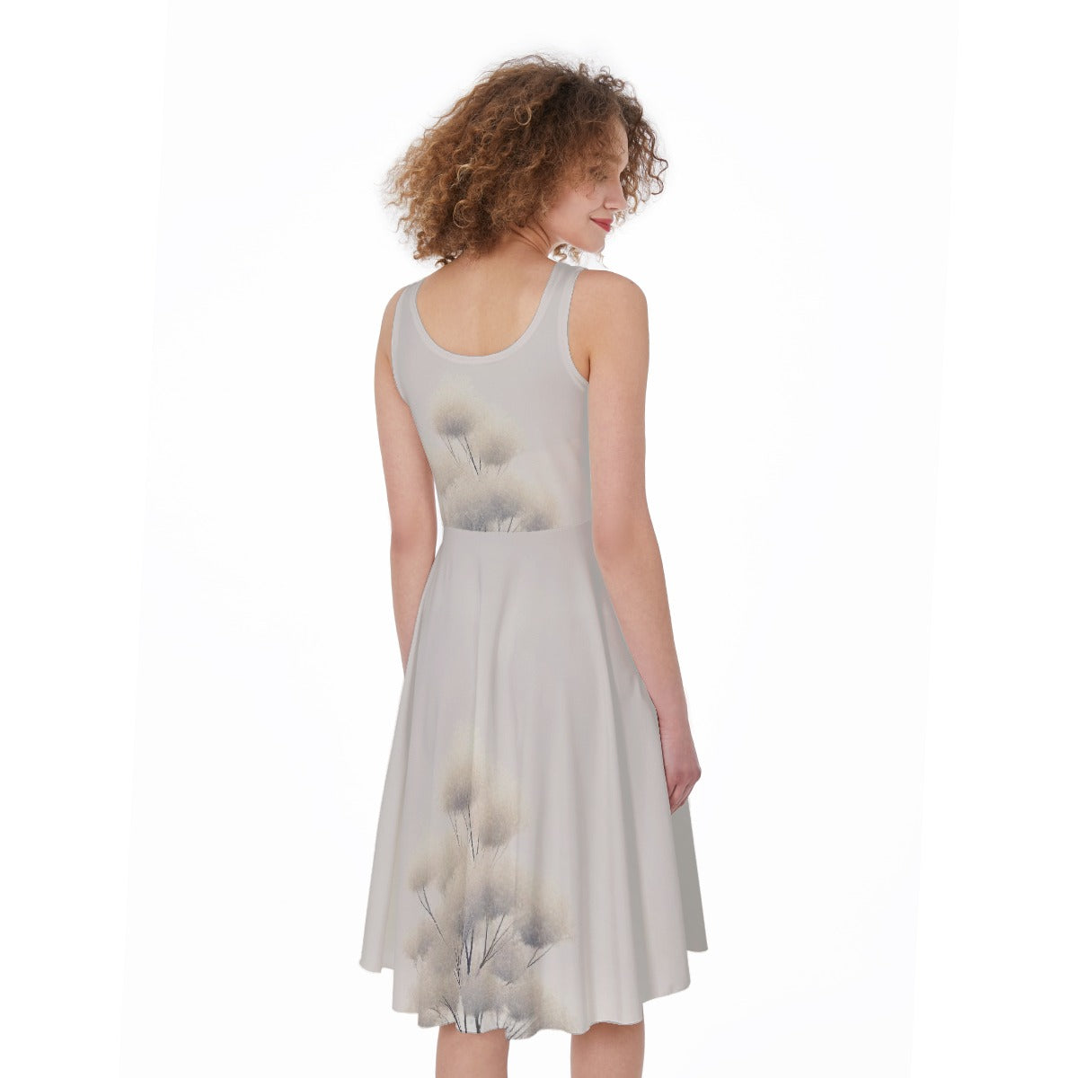 All-Over Print Women's Sleeveless Dress