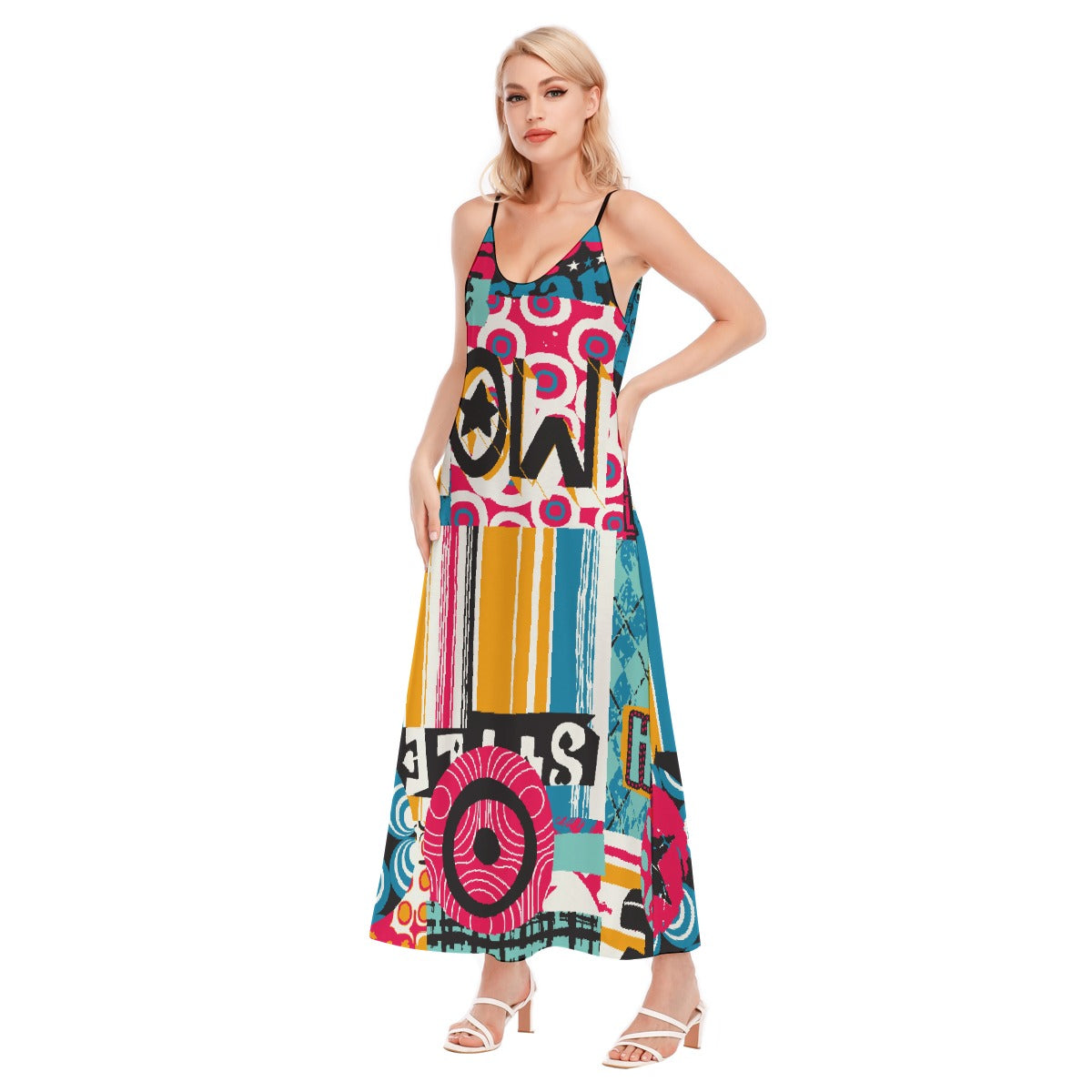 All-Over Print Women's Sling Dress