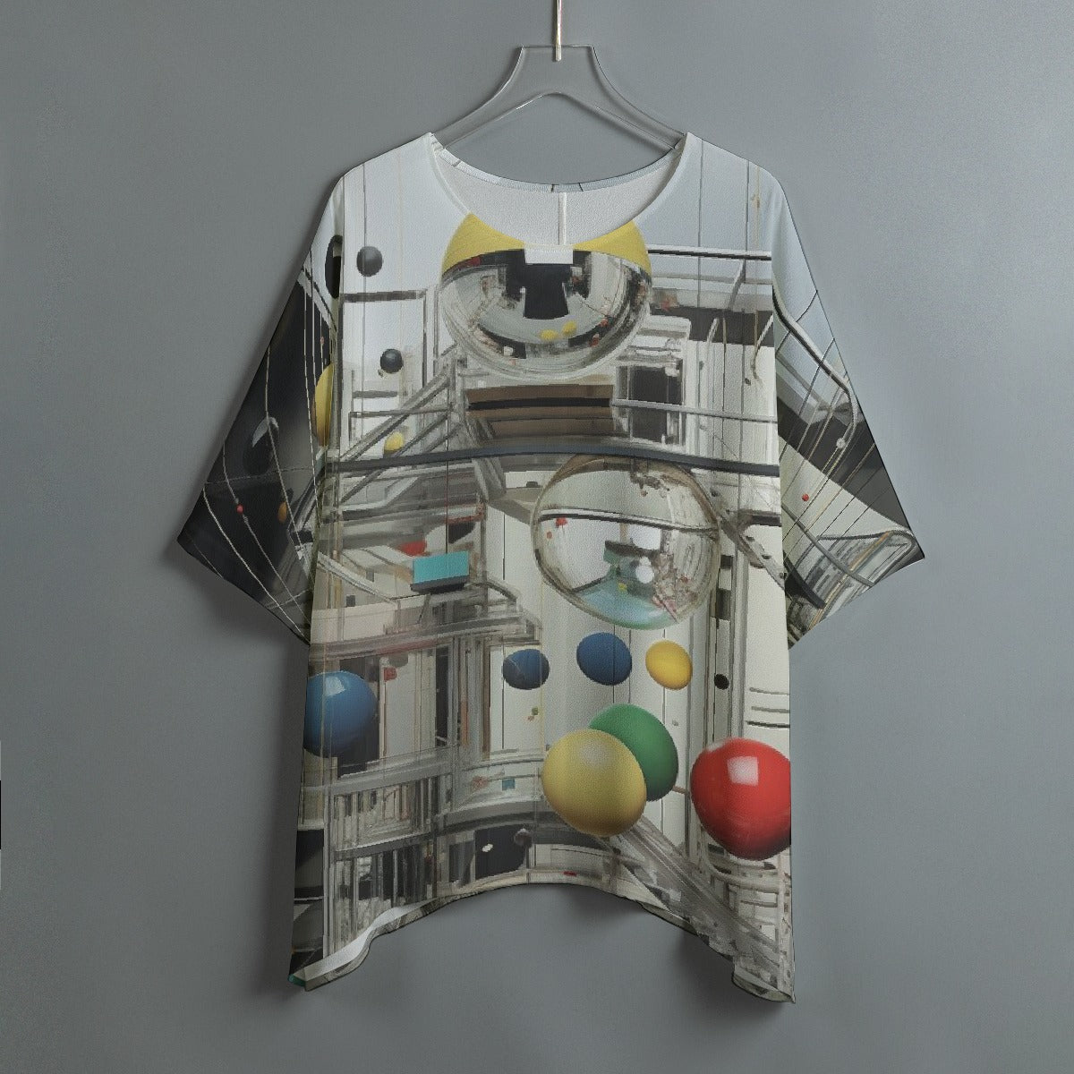 All-Over Print Women's Bat Sleeve Shirt