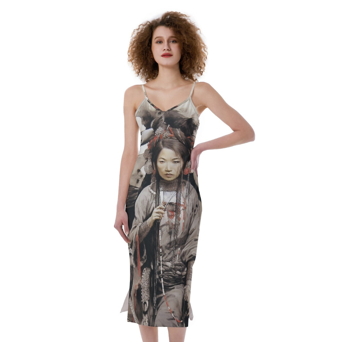 All-Over Print Women's Cami Dress