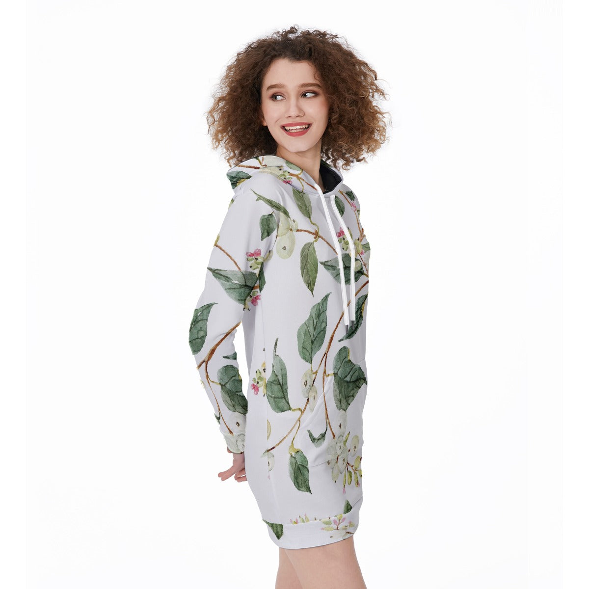 All-Over Print Women's Long Hoodie