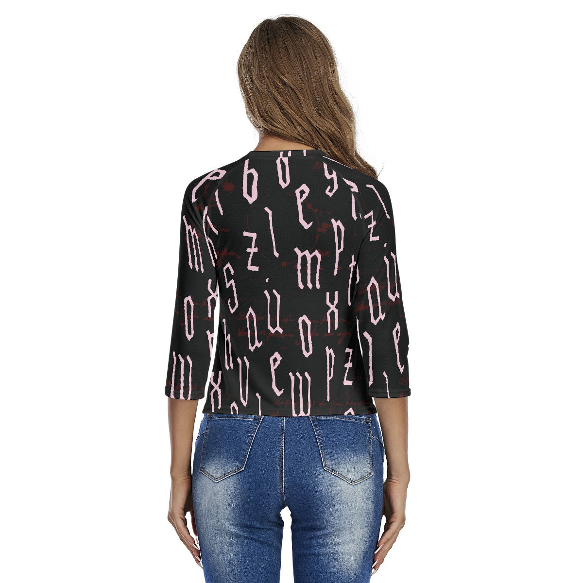 All-Over Print Women's Raglan Sleeves T-shirts