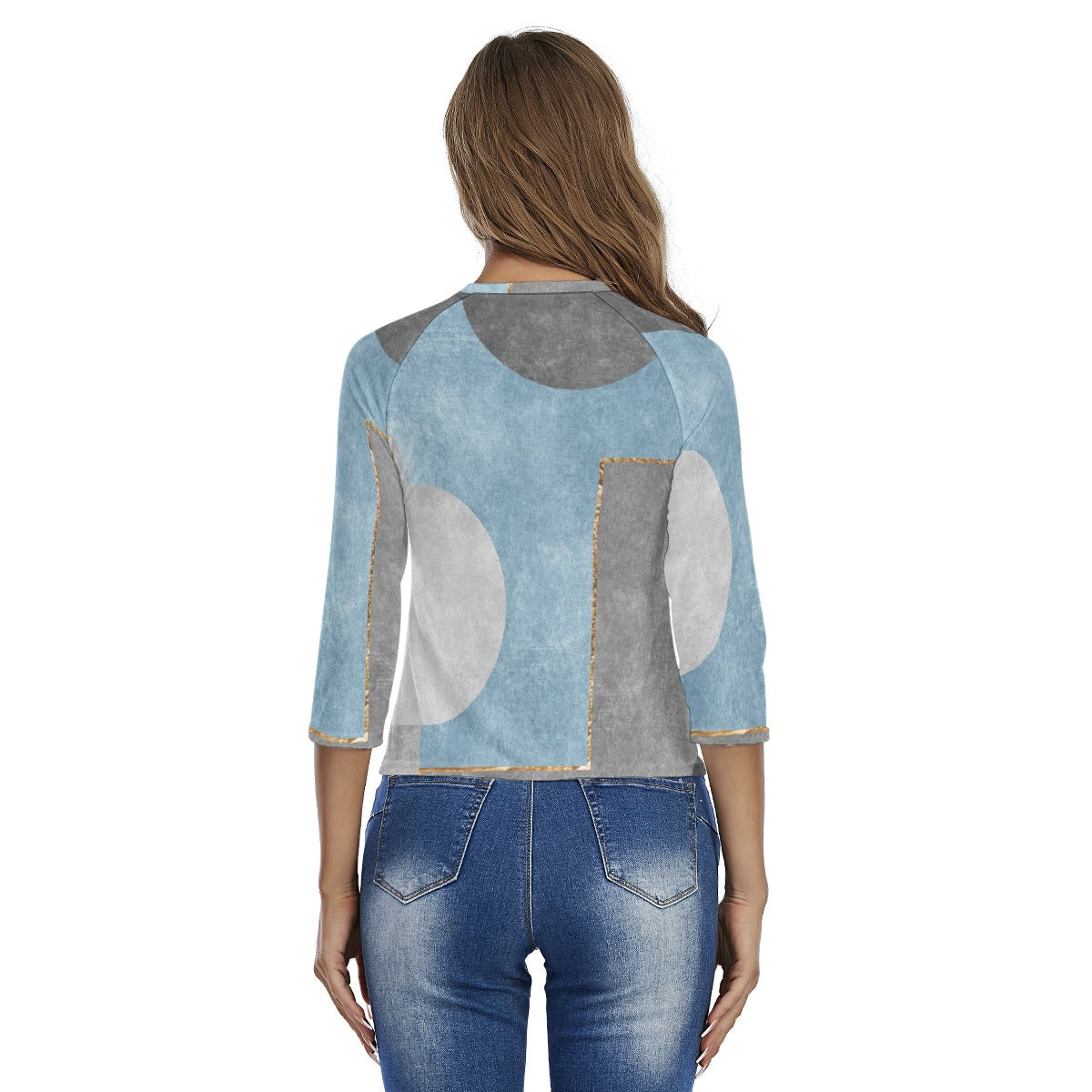 All-Over Print Women's Raglan Sleeves T-shirts