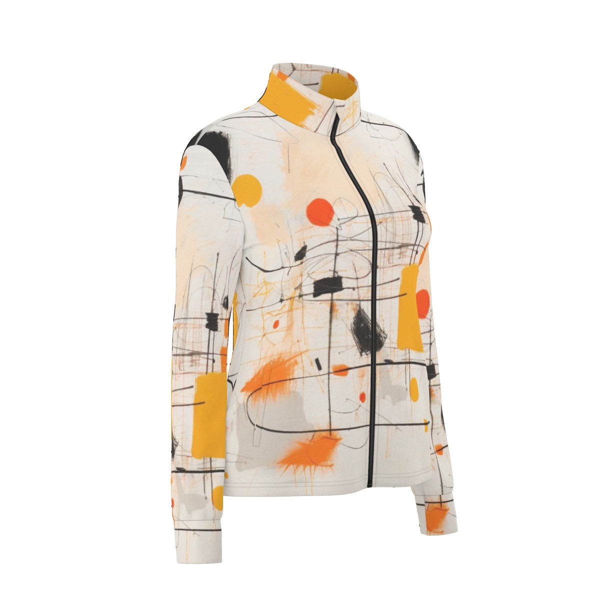All-Over Print Women's Long Sleeve Thumbhole Jacket