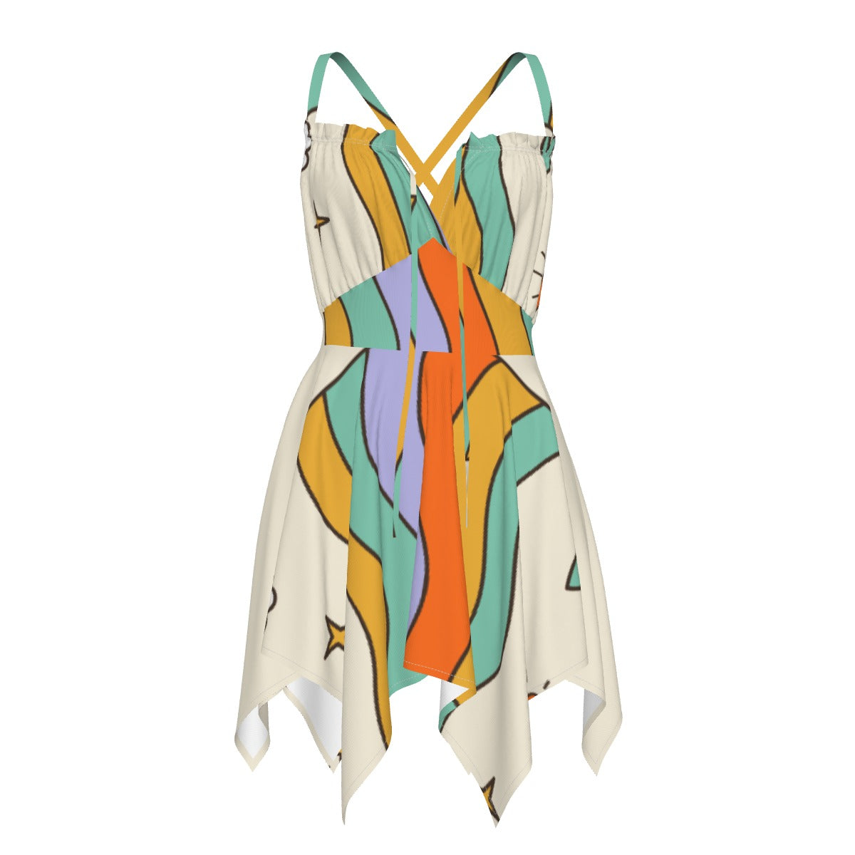 All-Over Print Women's Slip Dress